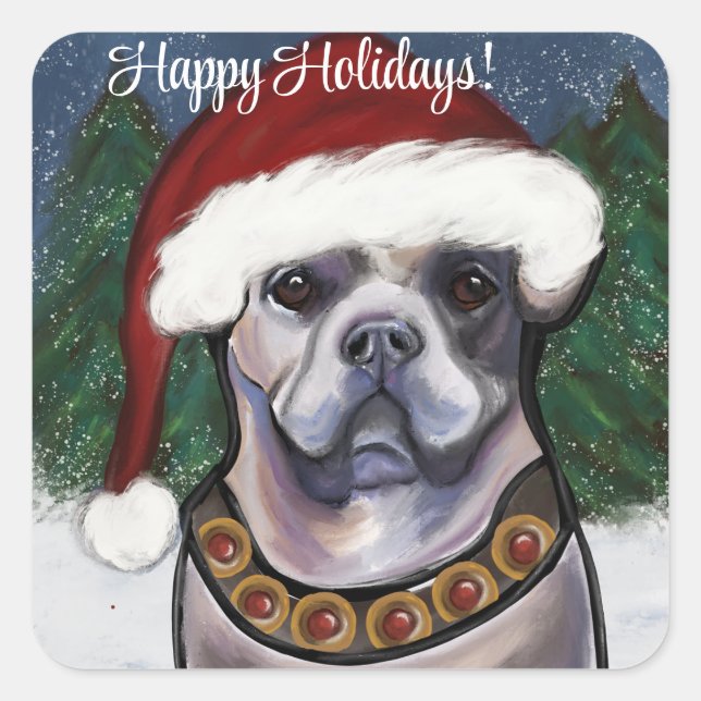 Alapaha Blue Blood Bulldog Square Sticker (Front)