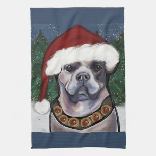 Alapaha Blue Blood Bulldog Tea Towel