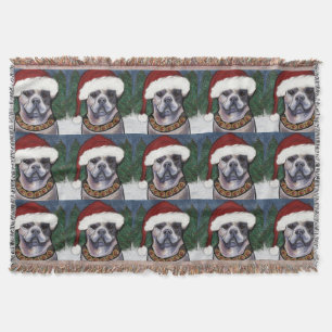 Alapaha Blue Blood Bulldog Throw Blanket