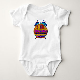 Alarm Clock Baby Bodysuit