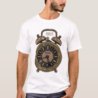 Alarm clock cartoon illustration