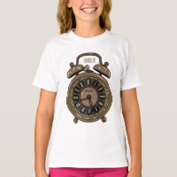 Alarm clock cartoon illustration