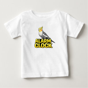 Alarm Clock Cockatiel Baby T-Shirt