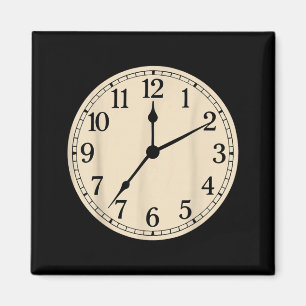 Alarm Clock Costume Shirt Funny Lazy Halloween Magnet
