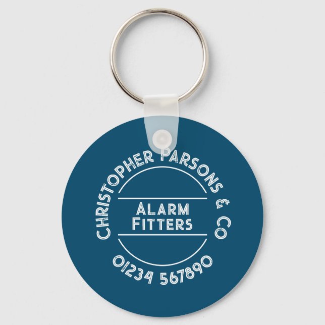 Alarm Fitters Keychain (Front)
