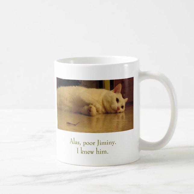 Alas, poor Jiminy. Coffee Mug (Right)