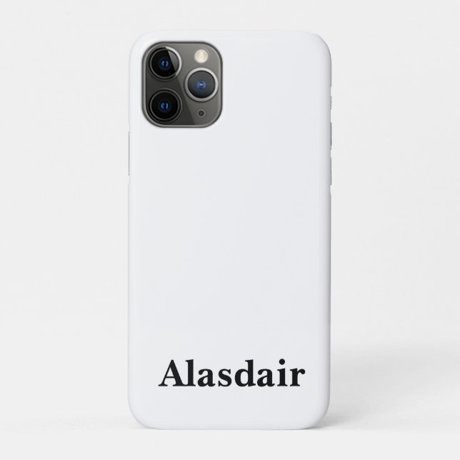 Alasdair Mens Name, Case-Mate iPhone Case (Back)