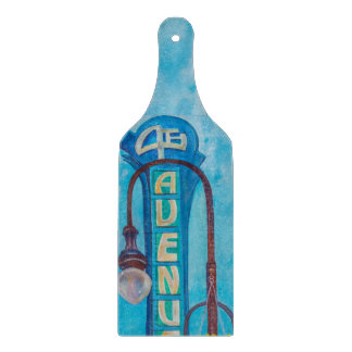 Alaska 4th Ave. Marquee Cutting Board