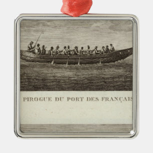 Alaska 6 metal tree decoration