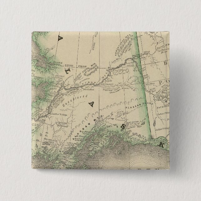 Alaska 9 15 cm square badge (Front)