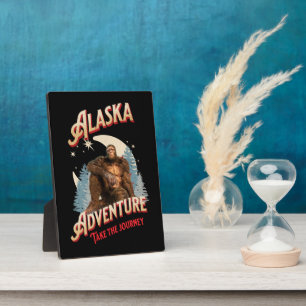 Alaska Adventure. Take the Journey Bigfoot Plaque