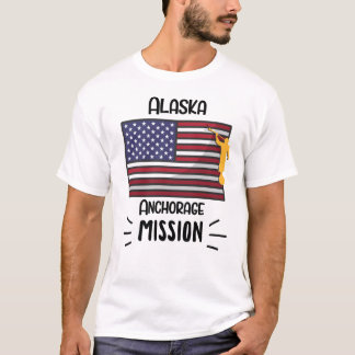 Alaska Anchorage Mormon LDS Mission Missionary T-Shirt