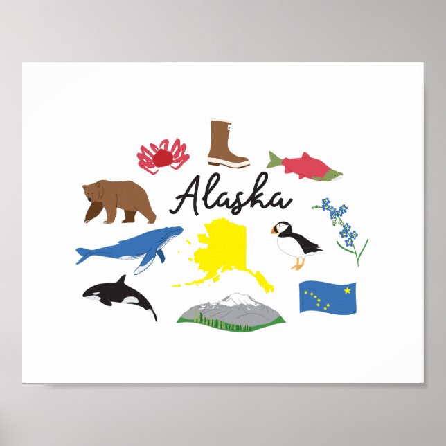 Alaska Art Print (Front)