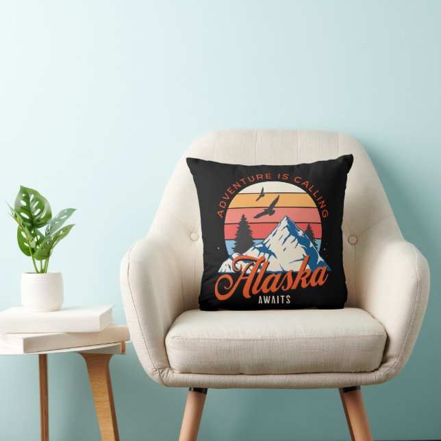 Alaska Awaits! Cushion (Chair)