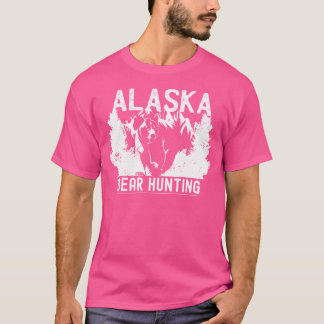 Alaska Bear Hunting Archery Hunters Bow T-Shirt