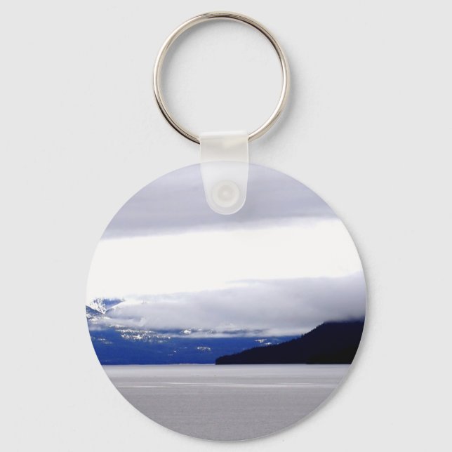 Alaska Blues Key Ring (Front)