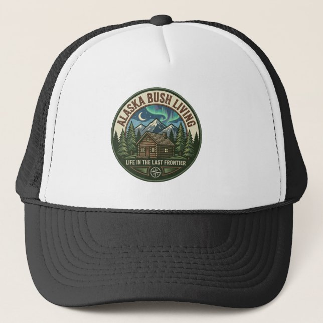 Alaska Bush Living Baseball Cap (Front)