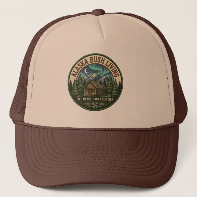Alaska Bush Living Baseball Cap (Front)