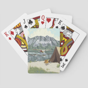 Alaska Bush Plane And Fishing Travel Playing Cards
