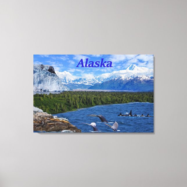 Alaska Canvas Print (Front)