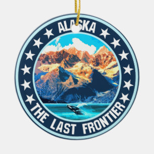 Alaska ceramic tree decoration