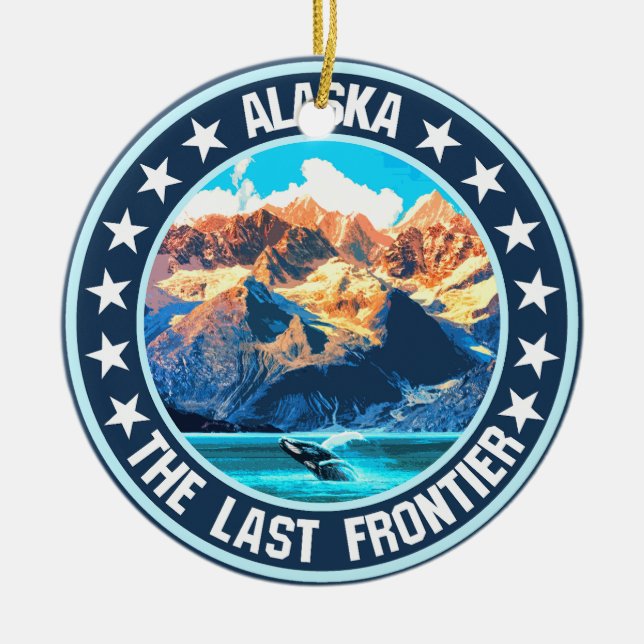 Alaska                                             ceramic tree decoration (Front)