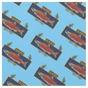 Alaska Combat Fisherman Badge Fabric