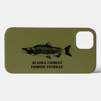 Alaska Combat Fishing Veteran Case-Mate iPhone Cas