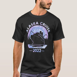 Alaska Cruise 2022 Tie Dye Print Family Alaskan Cr T-Shirt