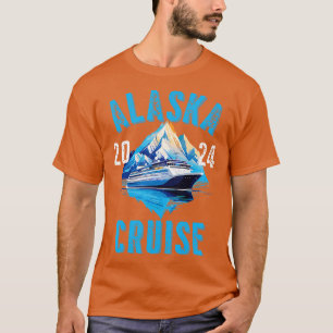Alaska Cruise 2024 Matching Family Vacation Friend T-Shirt
