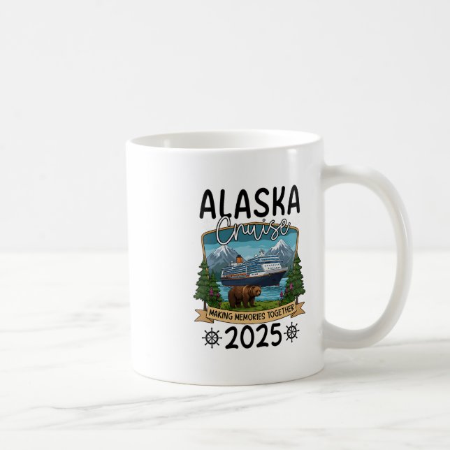 Alaska Cruise 2025  Coffee Mug (Right)