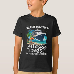 Alaska Cruise 2025 Cruisin Together Family Matchin T-Shirt
