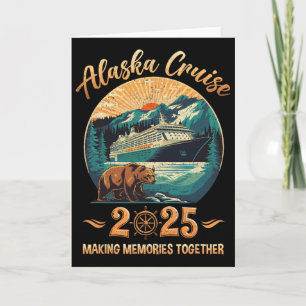 Alaska Cruise 2025 Family Adventure Matching Famil Card