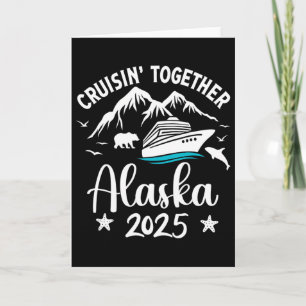 Alaska Cruise 2025 Family Summer Vacation Travel M Card