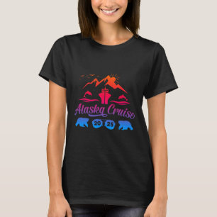 Alaska Cruise 2025 Family Summer Vacation Travel M T-Shirt