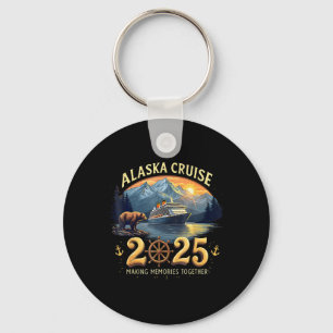 Alaska Cruise 2025 Matching Family And Group Adven Key Ring