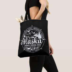 Alaska Cruise 2026 Family Alaskan Vacation Tote Bag