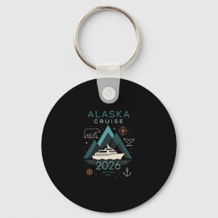 Alaska Cruise 2026 - Family Vacation Trip  Key Ring