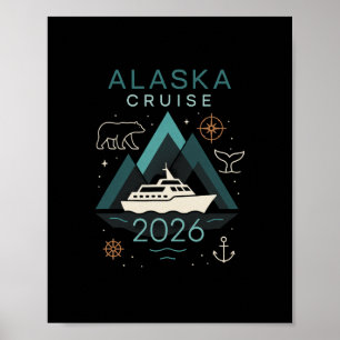 Alaska Cruise 2026 - Family Vacation Trip  Poster