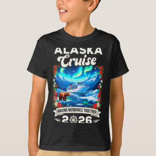 Alaska Cruise 2026 Matching Family and Friends T-Shirt
