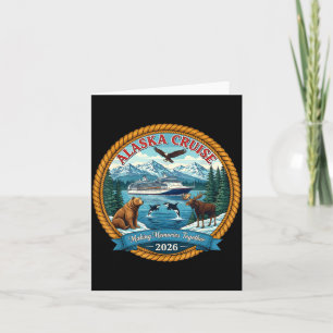 Alaska Cruise 2026 Matching Friends And Family Gro Card