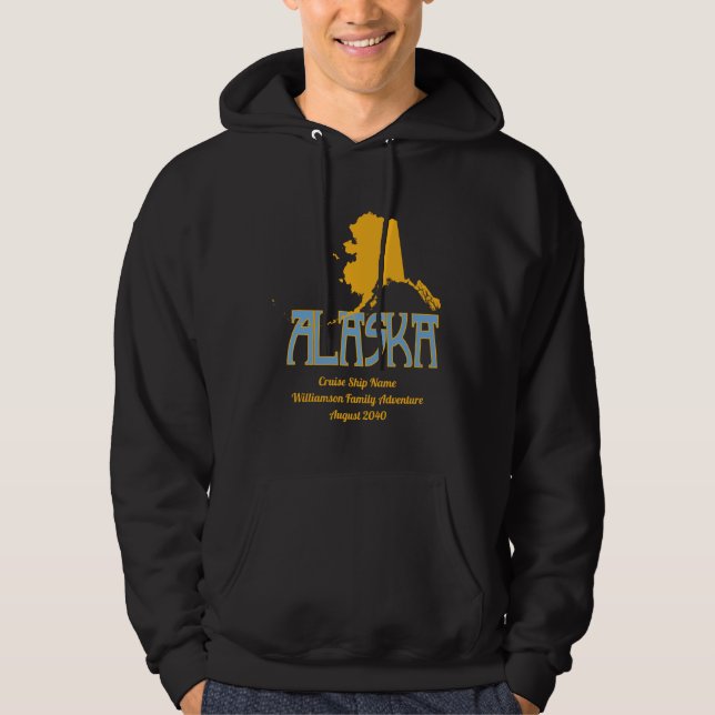 Alaska Cruise Family Reunion Hoodie (Front)