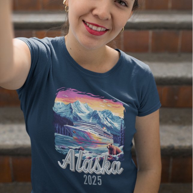 Alaska Cruise Group Bear Ship Tri-Blend Shirt (Creator Uploaded)
