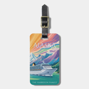 Alaska Cruise Ship Luggage Tag