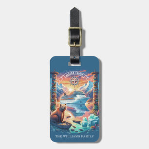 Alaska Cruise Ship Luggage Tag