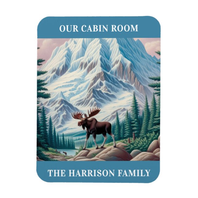 Alaska Cruise Ship Stateroom Magnet (Vertical)