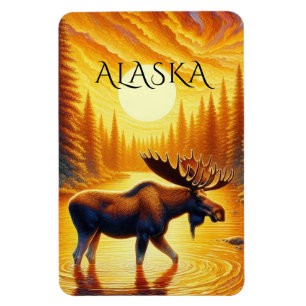 Alaska Cruise Ship Stateroom Magnet