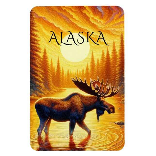 Alaska Cruise Ship Stateroom Magnet (Vertical)