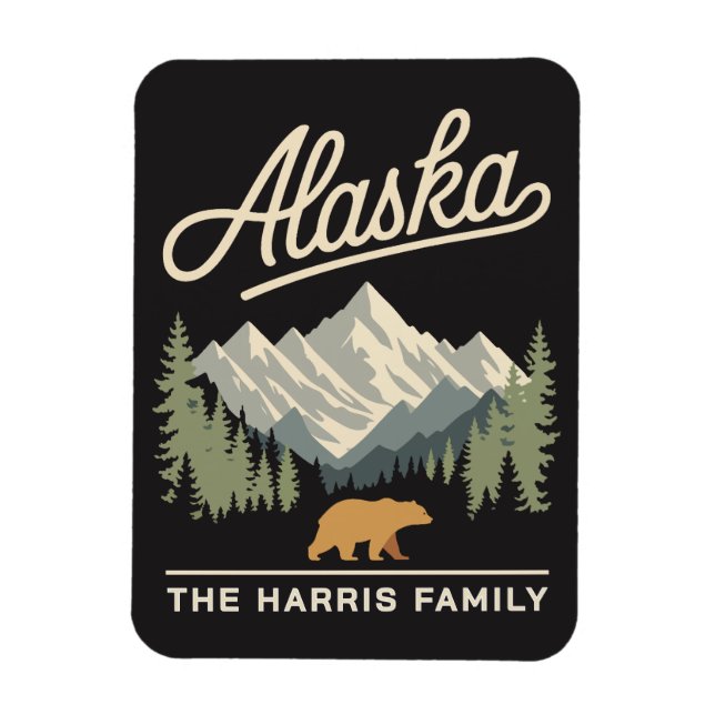 Alaska Cruise Ship Stateroom Magnet (Vertical)