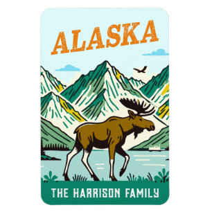 Alaska Cruise Ship Stateroom Magnet